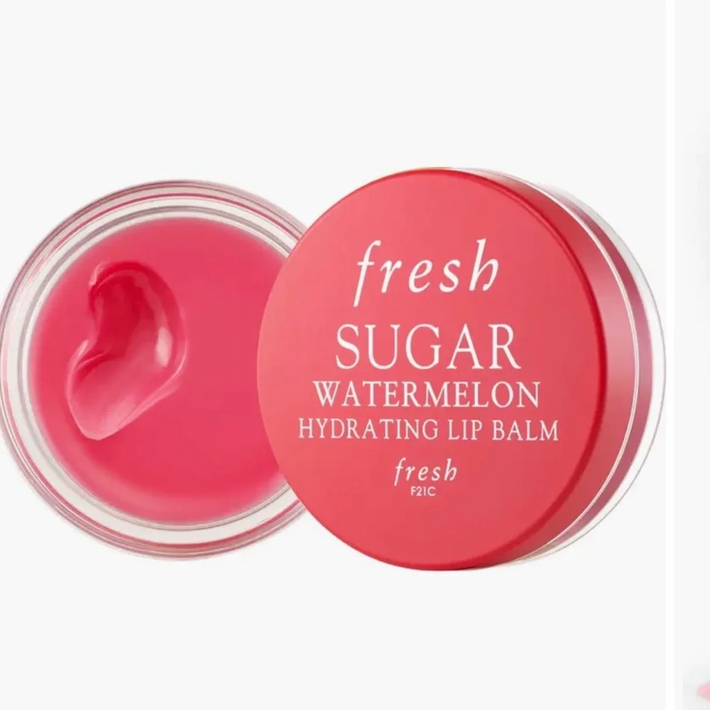 Fresh lip bundle sugar balm & sugar lip mask with cometic bag